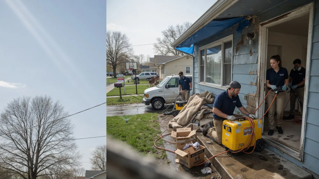 Basement Flood Cleanup in Murray, KY near me